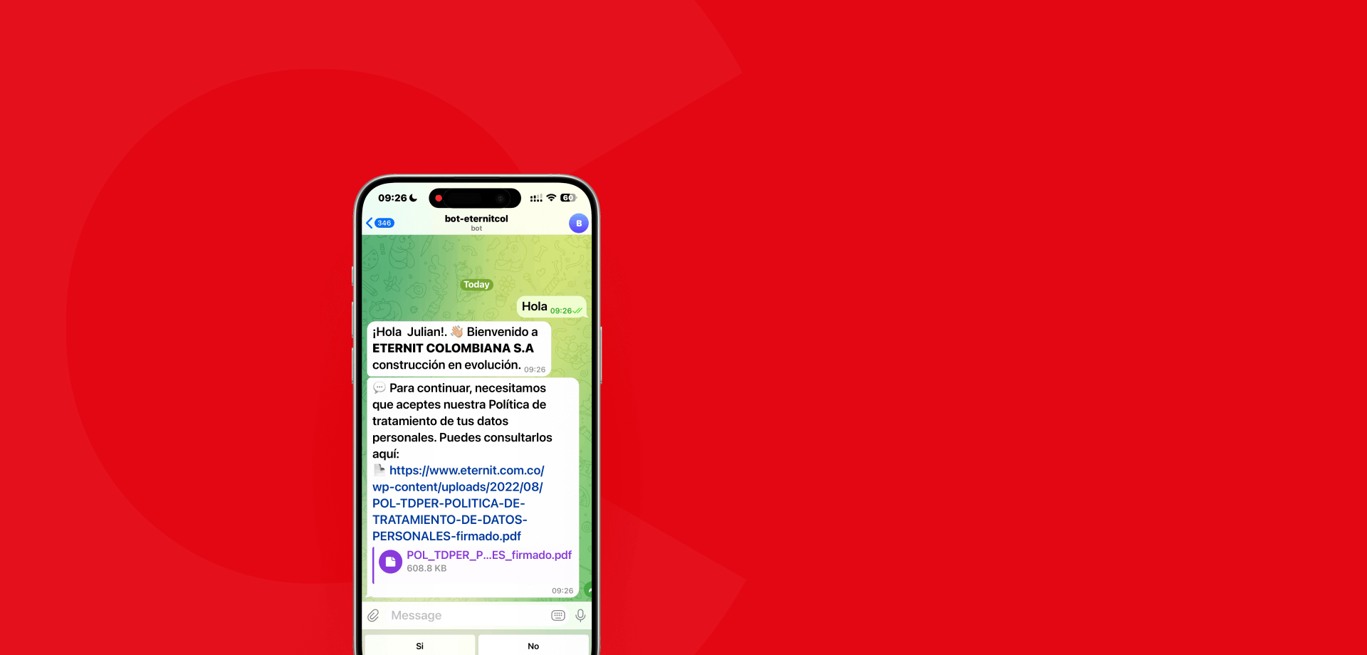 ETERNIT COMMERCIAL ASSISTANT